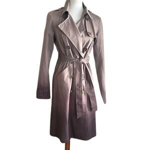 Gryphon New York Dip Dye Trench Coat, Gorgeous, Medium